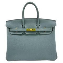 Hermes birkin 25 rouge H togo leather ASL4336