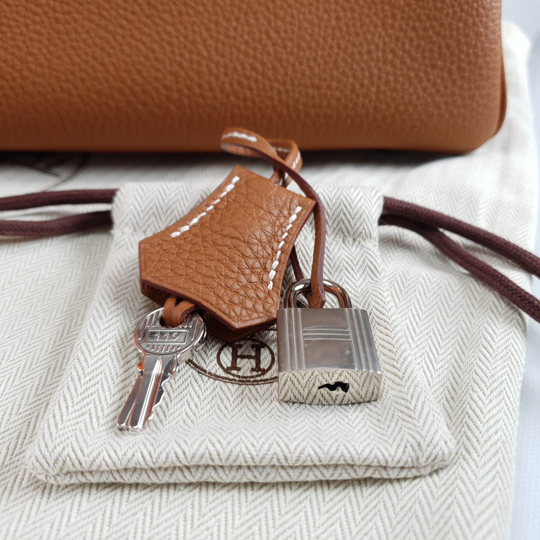 Hermes Birkin 25 Togo Gold Phw B For Sale 4