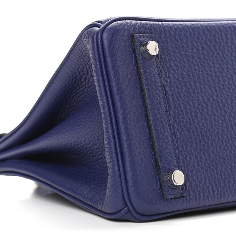 Hermes Birkin Touch 25cm Crocodile shiny gem blue Gold Hardware Full  Handmade - lushenticbags