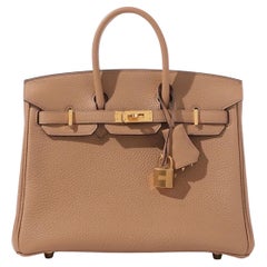 Hermes Birkin 25 Veau Togo Om Chai