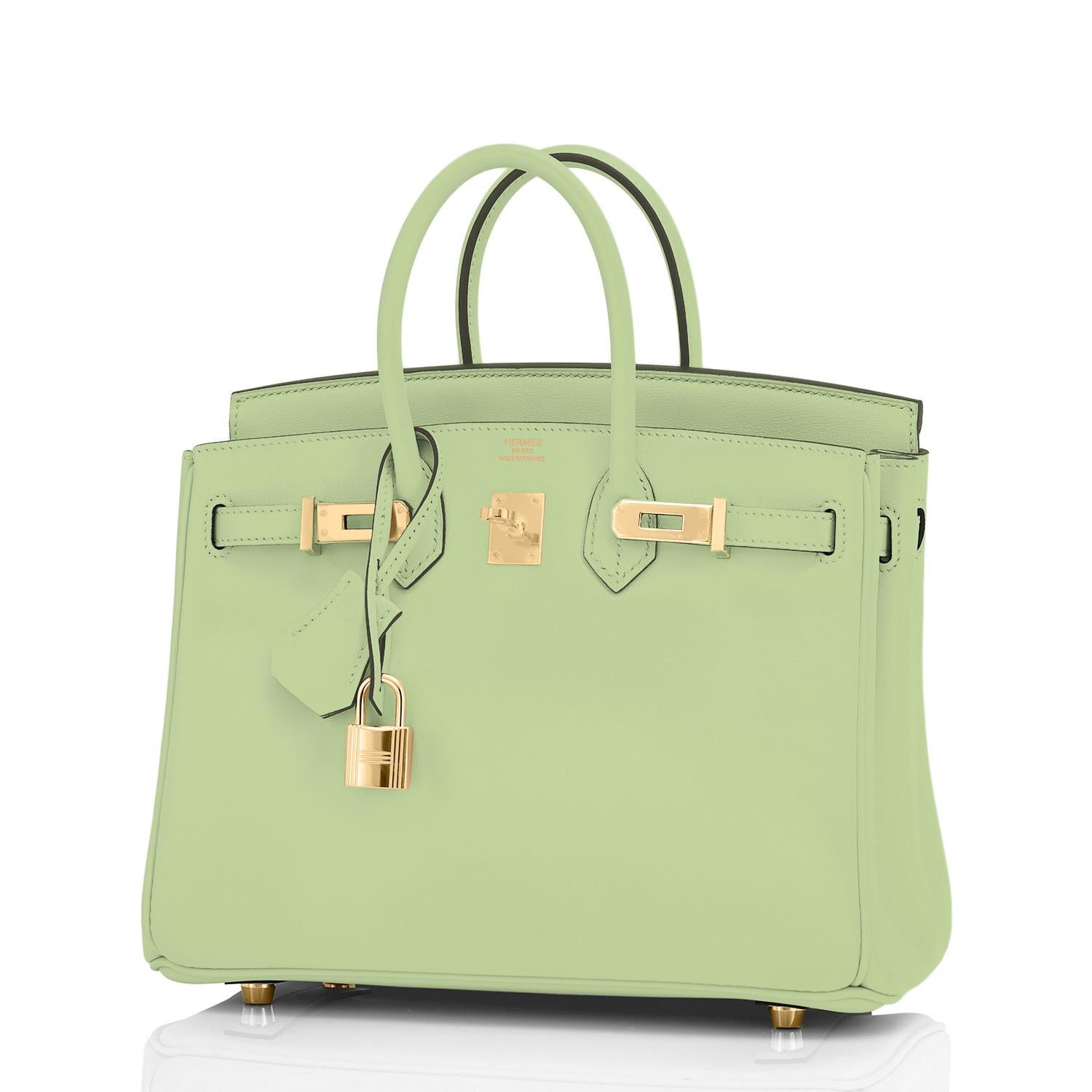 Hermes Birkin 25 Vert Criquet Chic Green Bag Gold Hardware Y Stamp, 2020 1