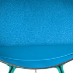 Hermes Birkin 25 Vert Verone Lagoon Blue Izmir Verso Togo Bag U Stamp, 2022