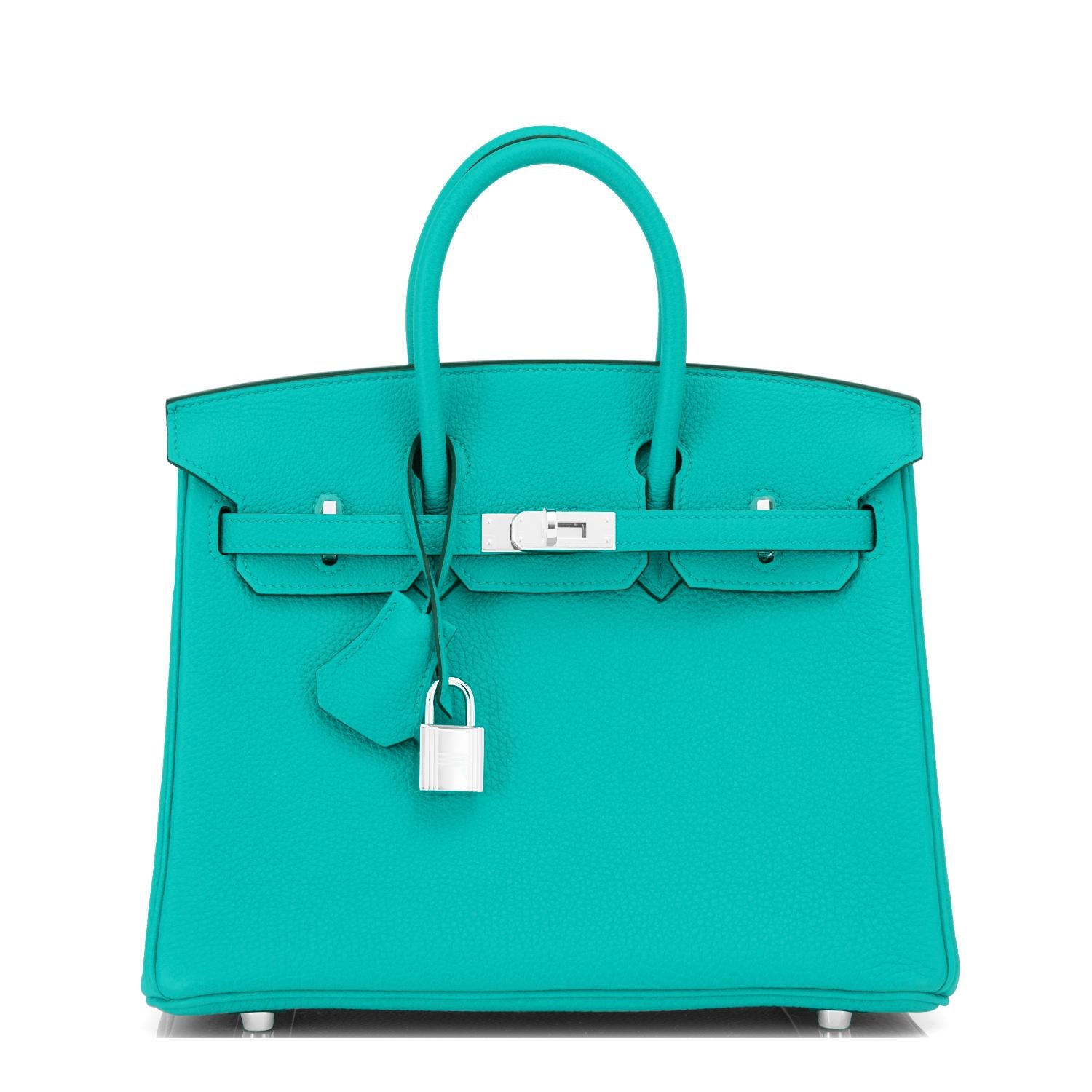 Blue birkin sale bag price