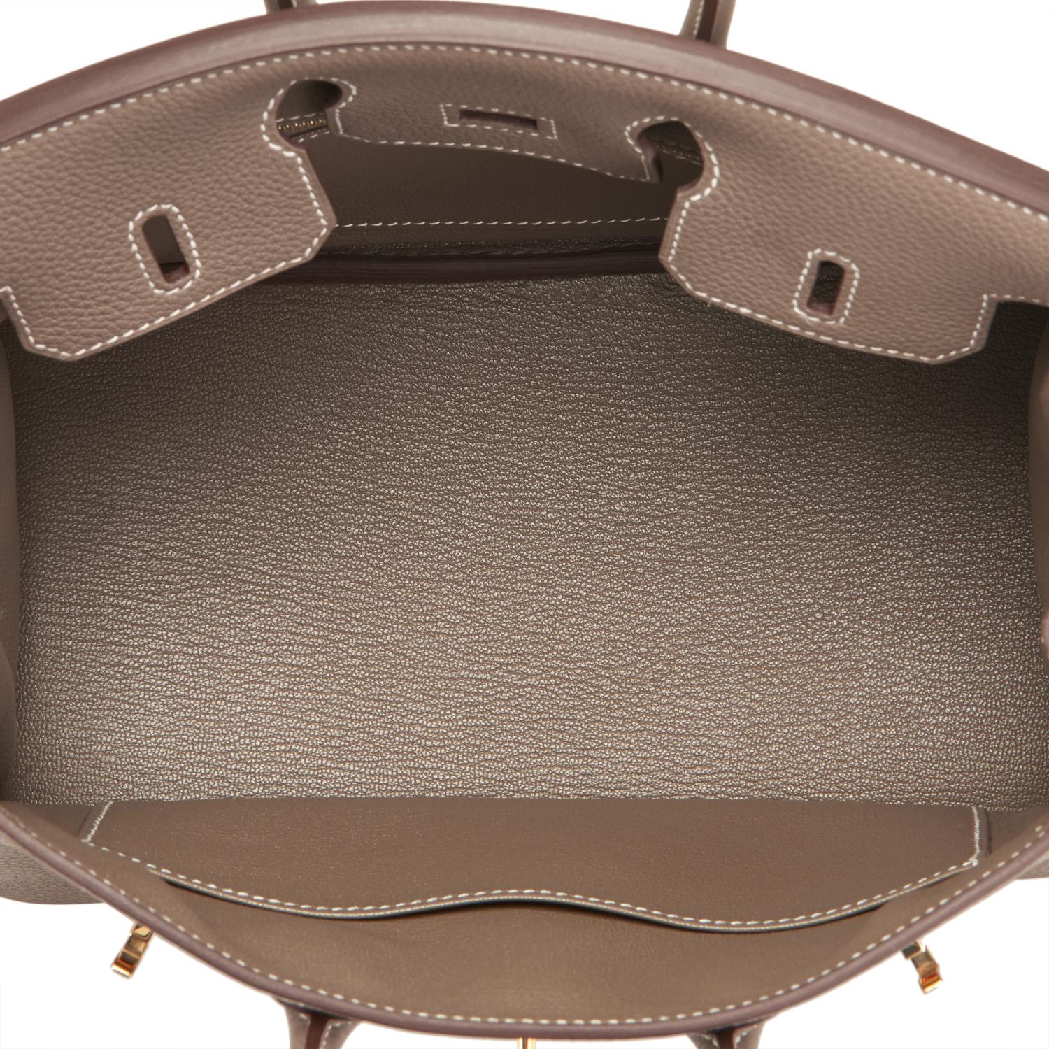 Hermes Birkin 25cm Etoupe Taupe Togo Gold Hardware Bag Y Stamp:: 2020 1