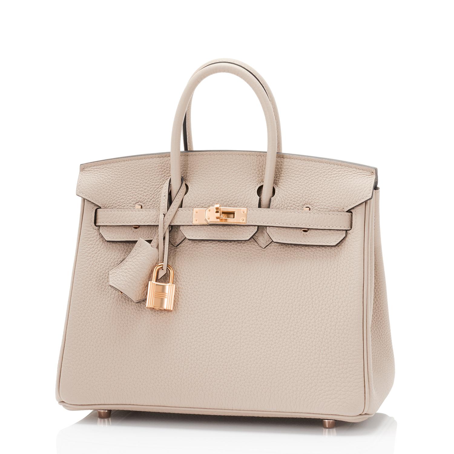 hermes birkin 25 gris tourterelle