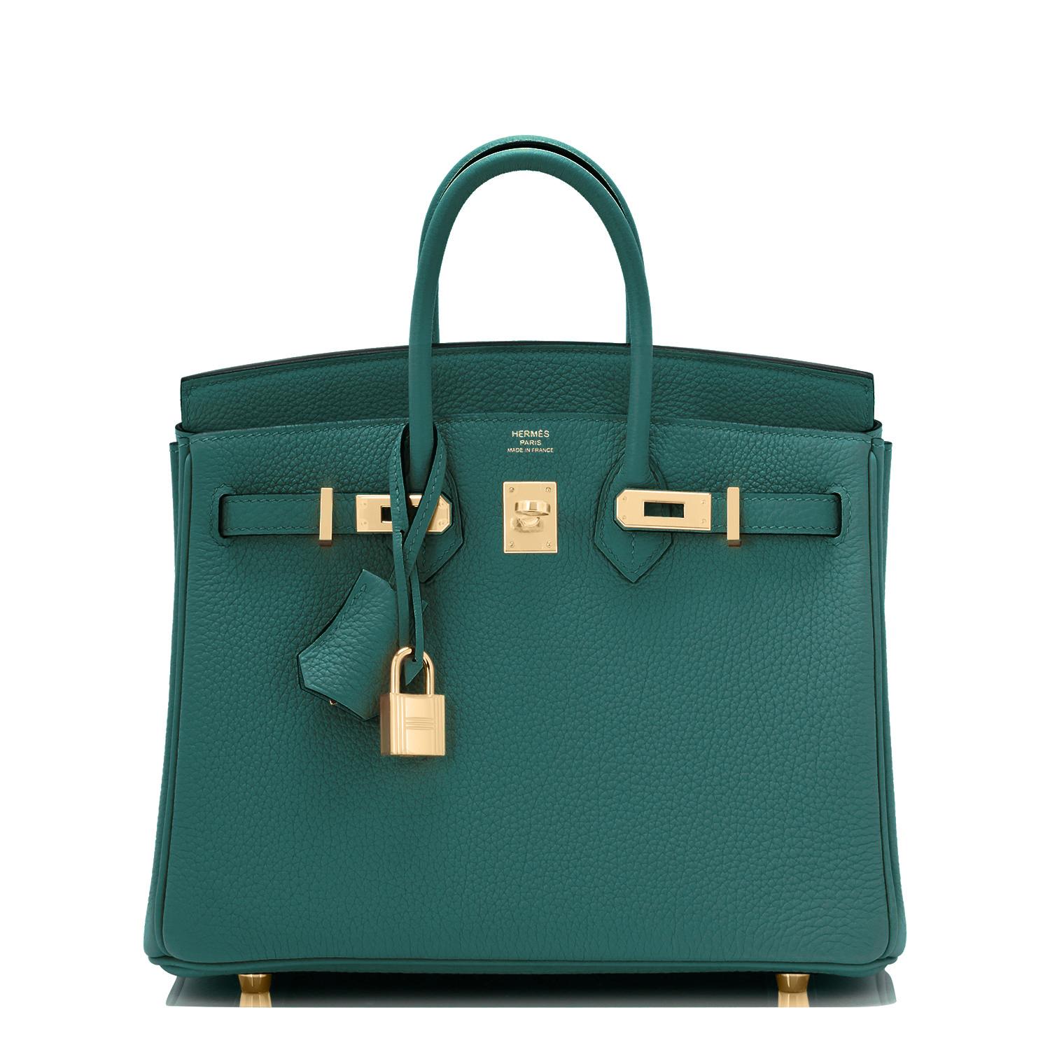 malachite birkin 25