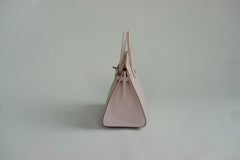 Hermes Birkin 25cm Mauve Pale Sellier