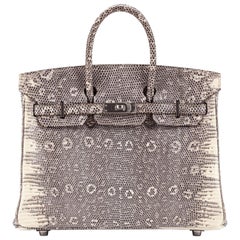 Hermes Birkin 25cm Ombré Lizard with Palladium hardware