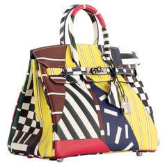 Hermès Birkin 25cm "One, Two, Three & Away We Go" Nigel Peake