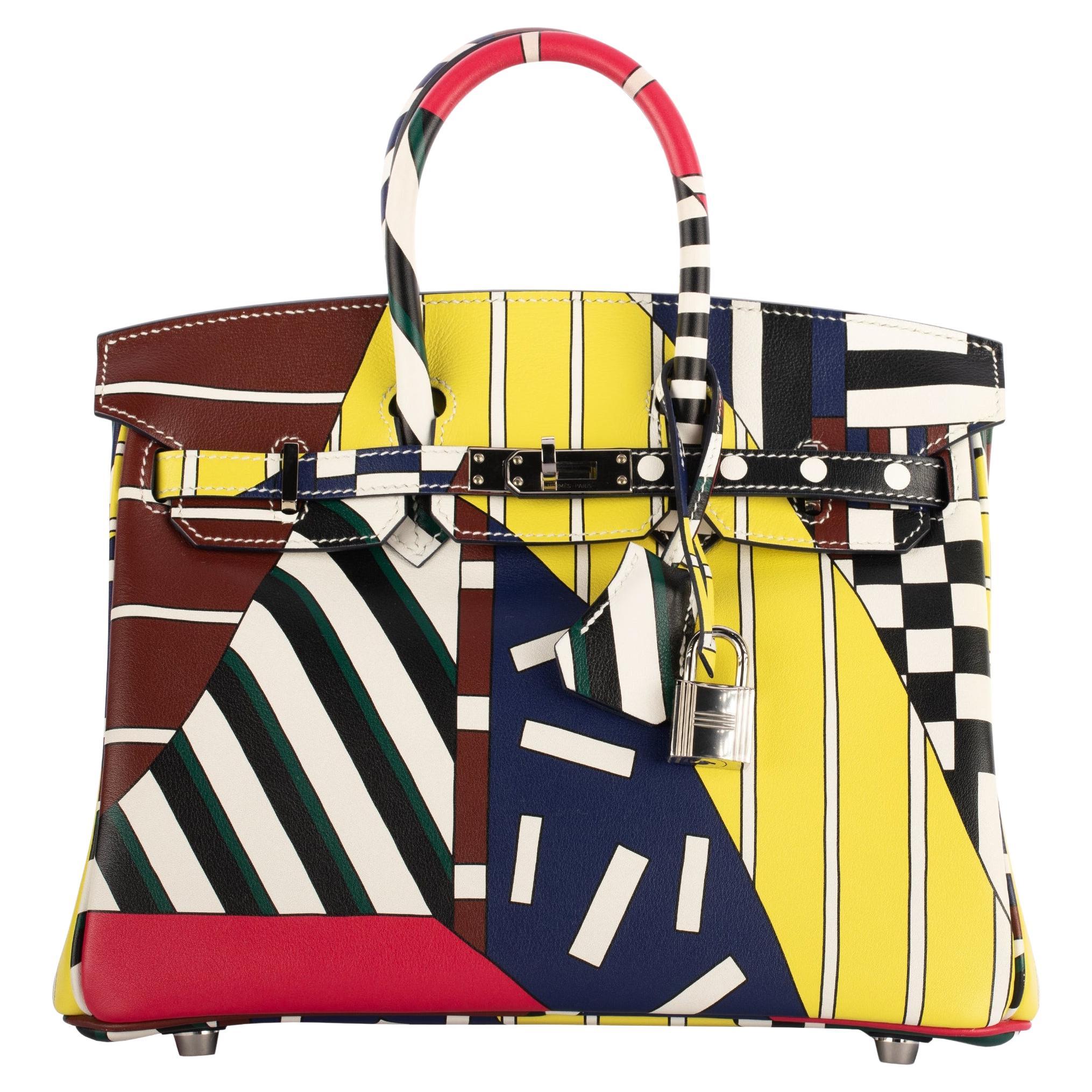 Hermès Birkin 25cm "One, Two, Three & Away We Go" Nigel Peake