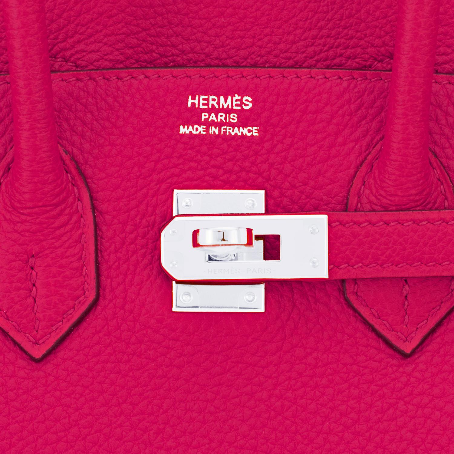 Hermes Birkin 25cm Rose Mexico Togo Pink Palladium Hardware Z Stamp, 2021 3