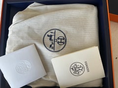 Hermès Birkin 25cm Shadow Mushroom Creamy White Swift PHW Bag