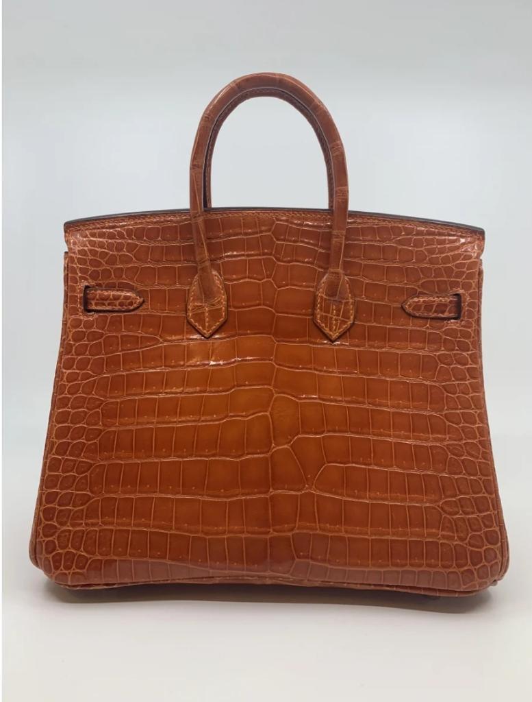 Hermès
Hermes Birkin 28 crocodile Porusus Handbag 
Will be delivered in its Hermes original dust bag
Never used almost new. 
About the Design
Since its 1984 debut, the Birkin bag has become a coveted status symbol as much as it has an exclusive