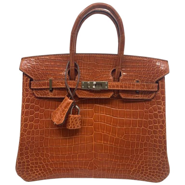  Hermès Birkin 28  Crocodile Porusus Handbag 