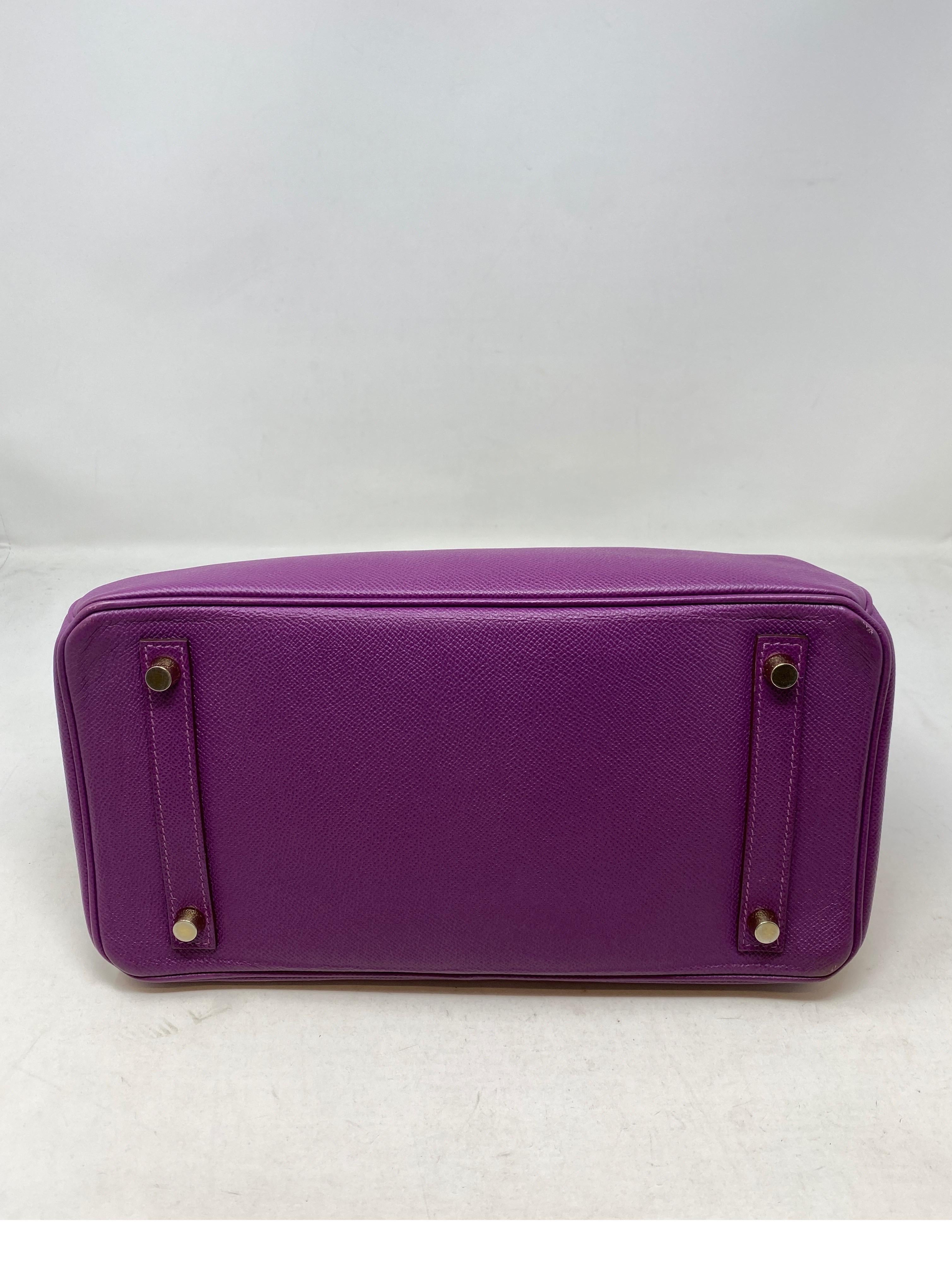 Hermes Birkin 30 Anemone Bag 2