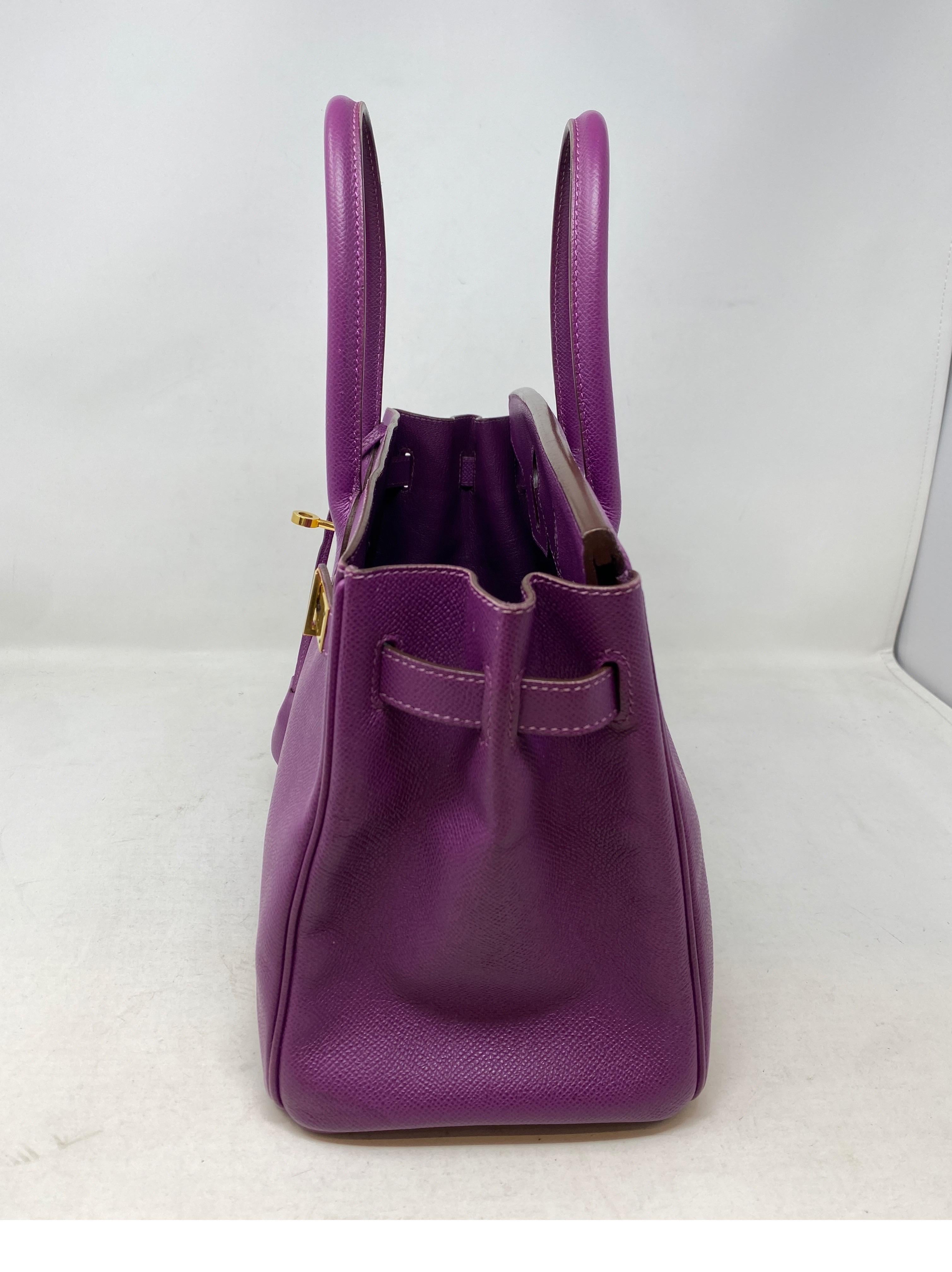 Hermes Birkin 30 Anemone Bag 7