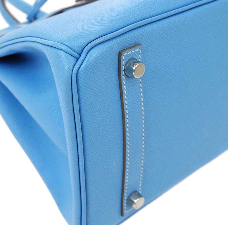 HERMES BIRKIN LIGHT BLUE 30CM, Women's Fashion, Bags & Wallets, Shoulder  Bags on Carousell
