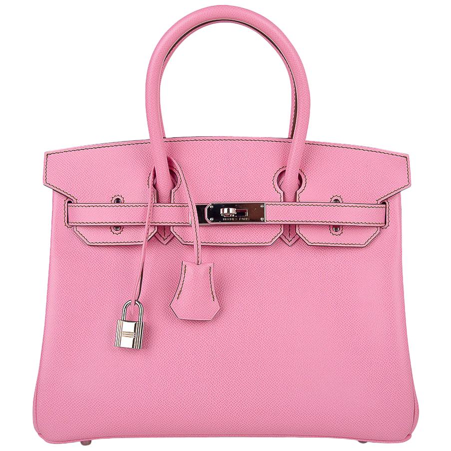 Hermes Birkin 30 Bag 5P Pink Epsom Palladium Hardware At 1stDibs Hermes Birkin 30 Bag 5P Pink Epsom Palladium Hardware At 1stDibs
