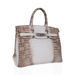 Hermes Birkin 30 Bag Blanc Himalaya Palladium Hardware