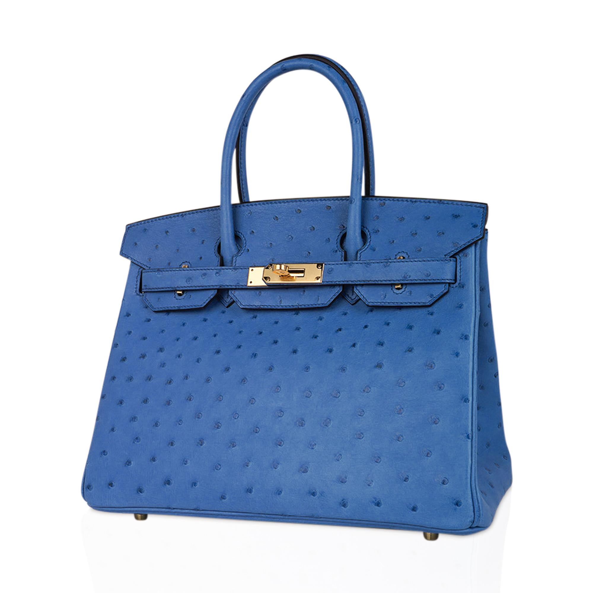 birkin 30 bleu mykonos