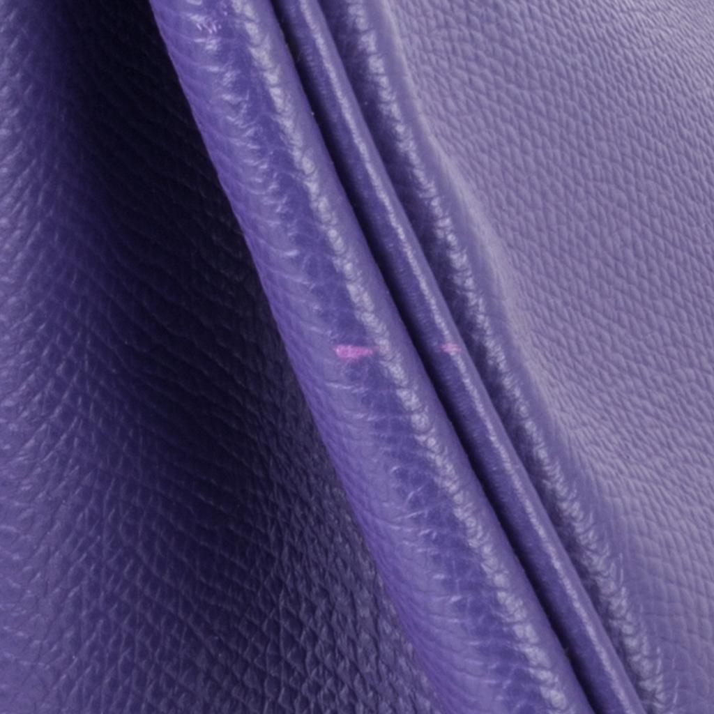 Hermes Birkin 30 Bag Crocus Purple Epsom Palladium Hardware 3