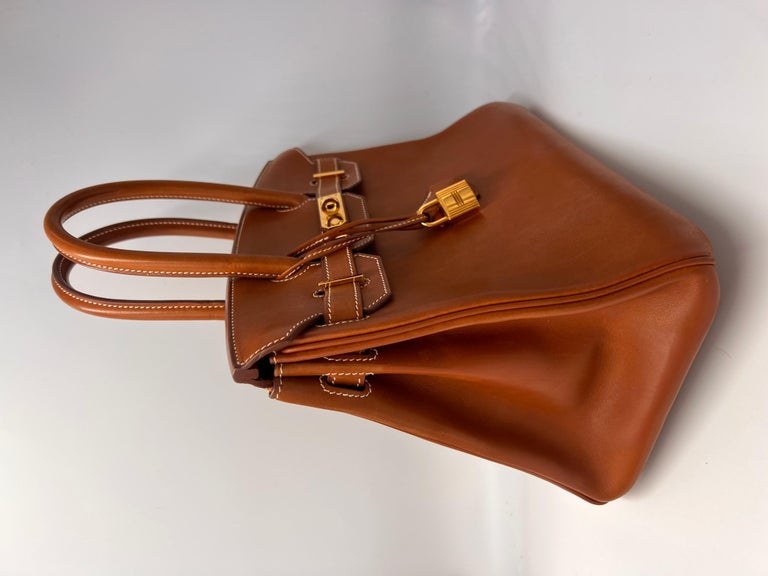 Hermès 2018 Fauve Barenia Birkin 30 - Handle Bags, Handbags