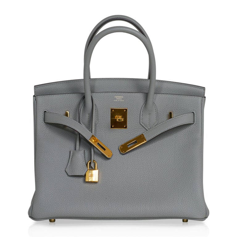 Brand New Birkin 25 Gris Mouette Togo PHW at 1stDibs
