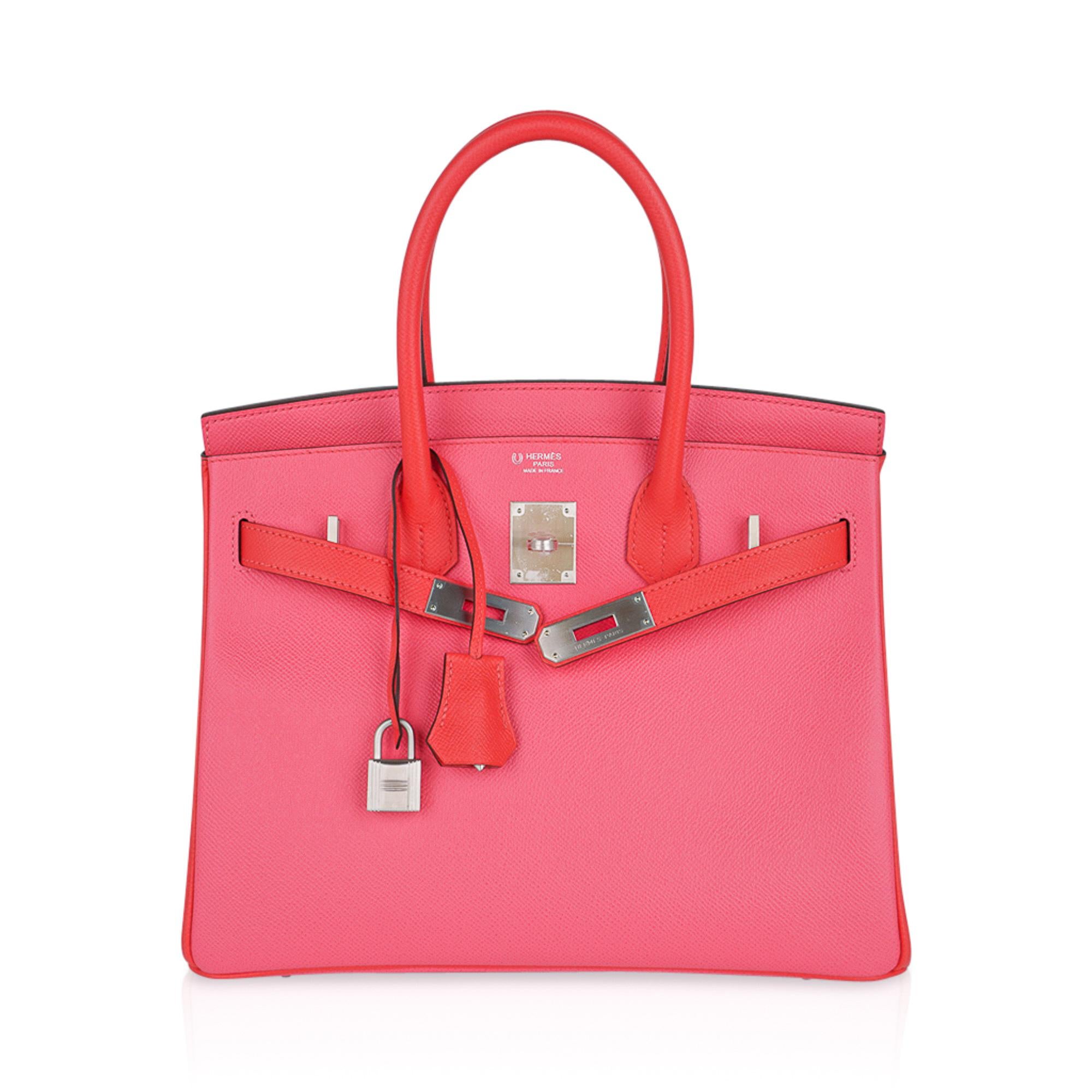 sac hermes rose