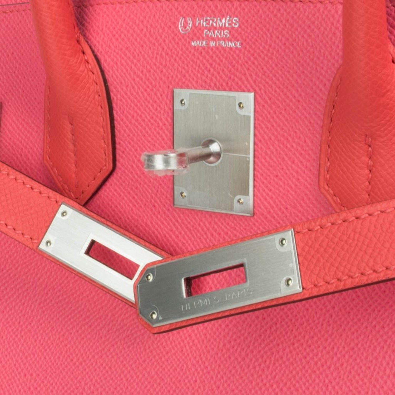 Hermes Birkin 30 Bag Hss Rose Azalee Rose Jaipur Brushed Palladium Hardware For Sale At 1stdibs