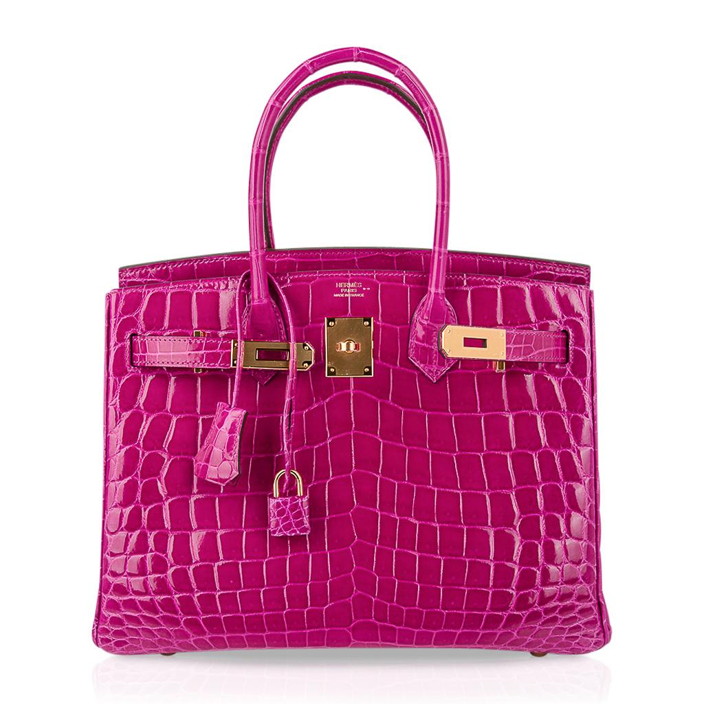 hermes pink purse