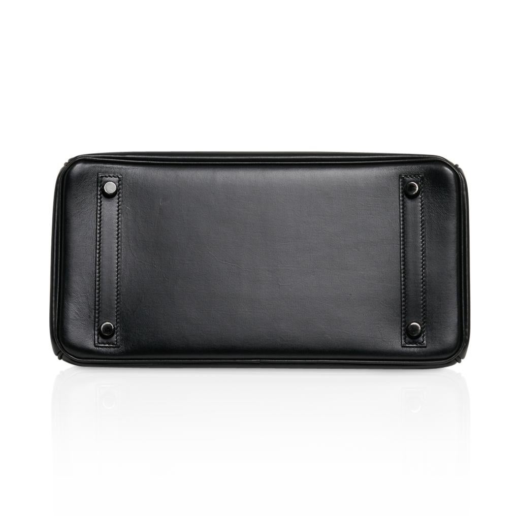 Hermes Birkin 30 Bag So Black Limited Edition Box Leather 3
