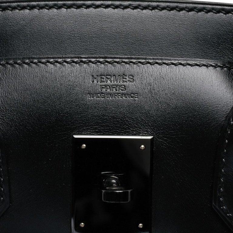 Hermes Birkin 30 Bag So Black Limited Edition Box Leather At 1Stdibs | Hermes  So Black Birkin 30, Black Birkin Bag, Birkin 30 So Black