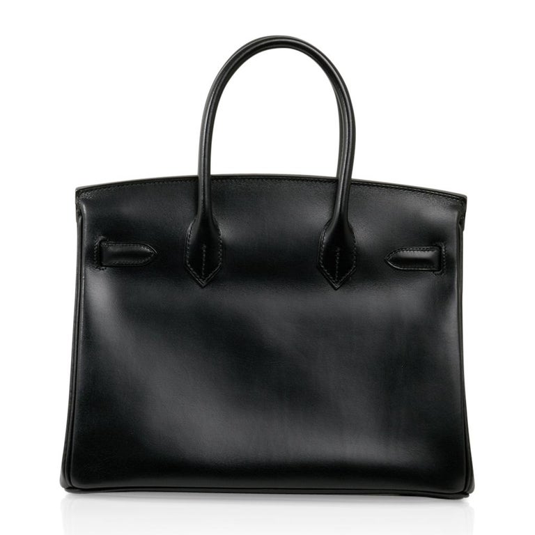 Hermes Birkin 30 Bag So Black Limited Edition Box Leather 5