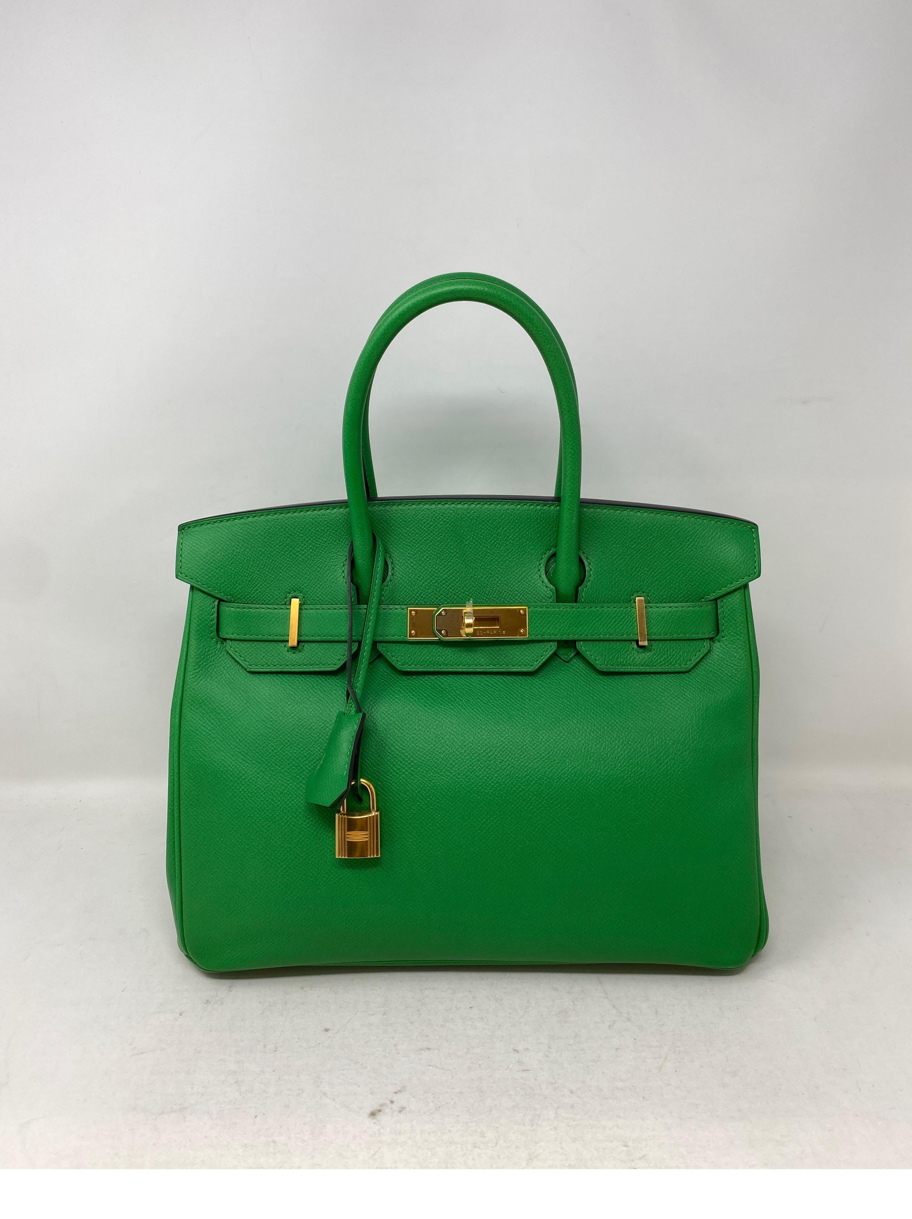 Hermes Birkin 30 Bamboo Bag  12