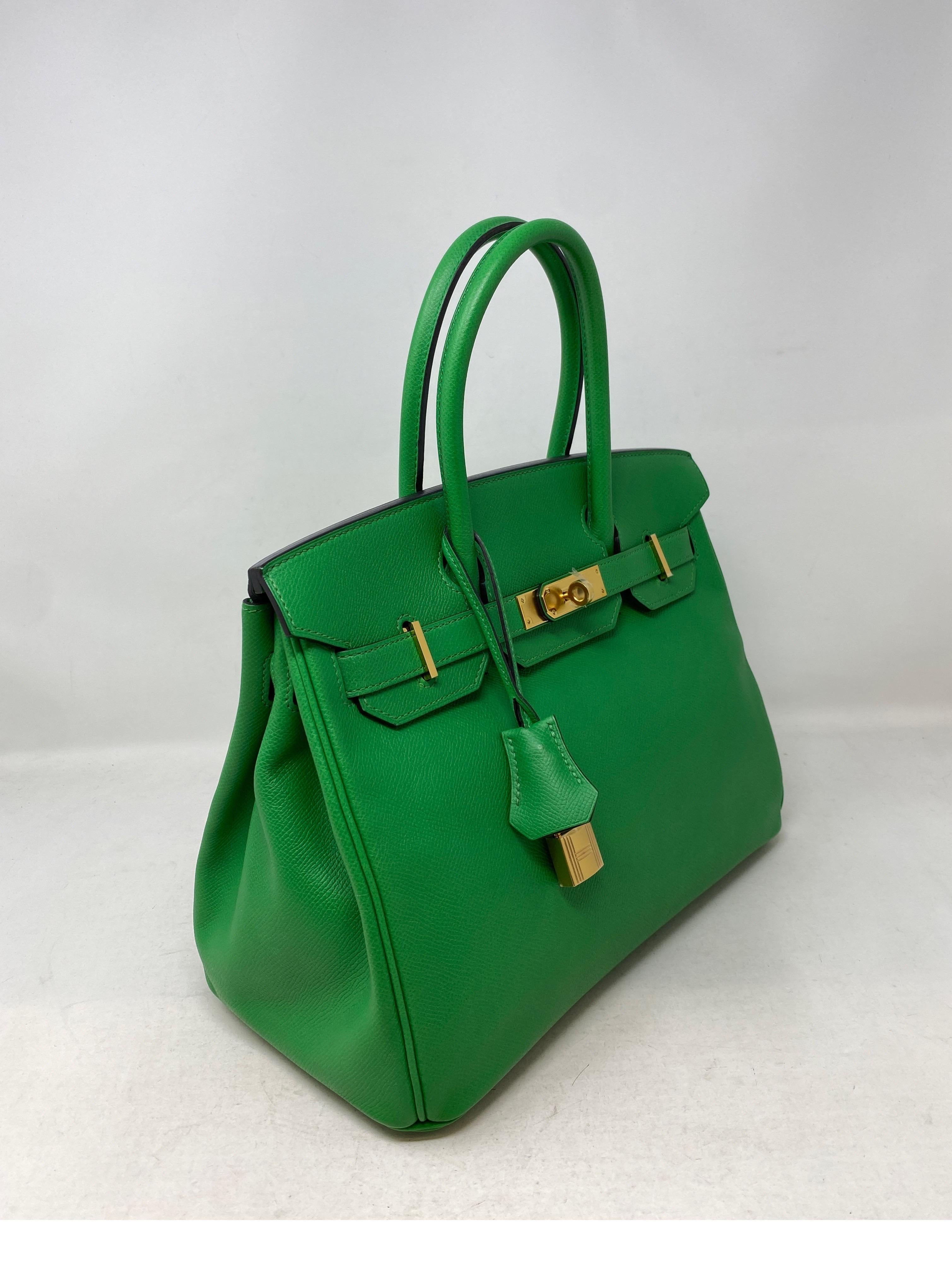 Hermes Birkin 30 Bamboo Bag  13