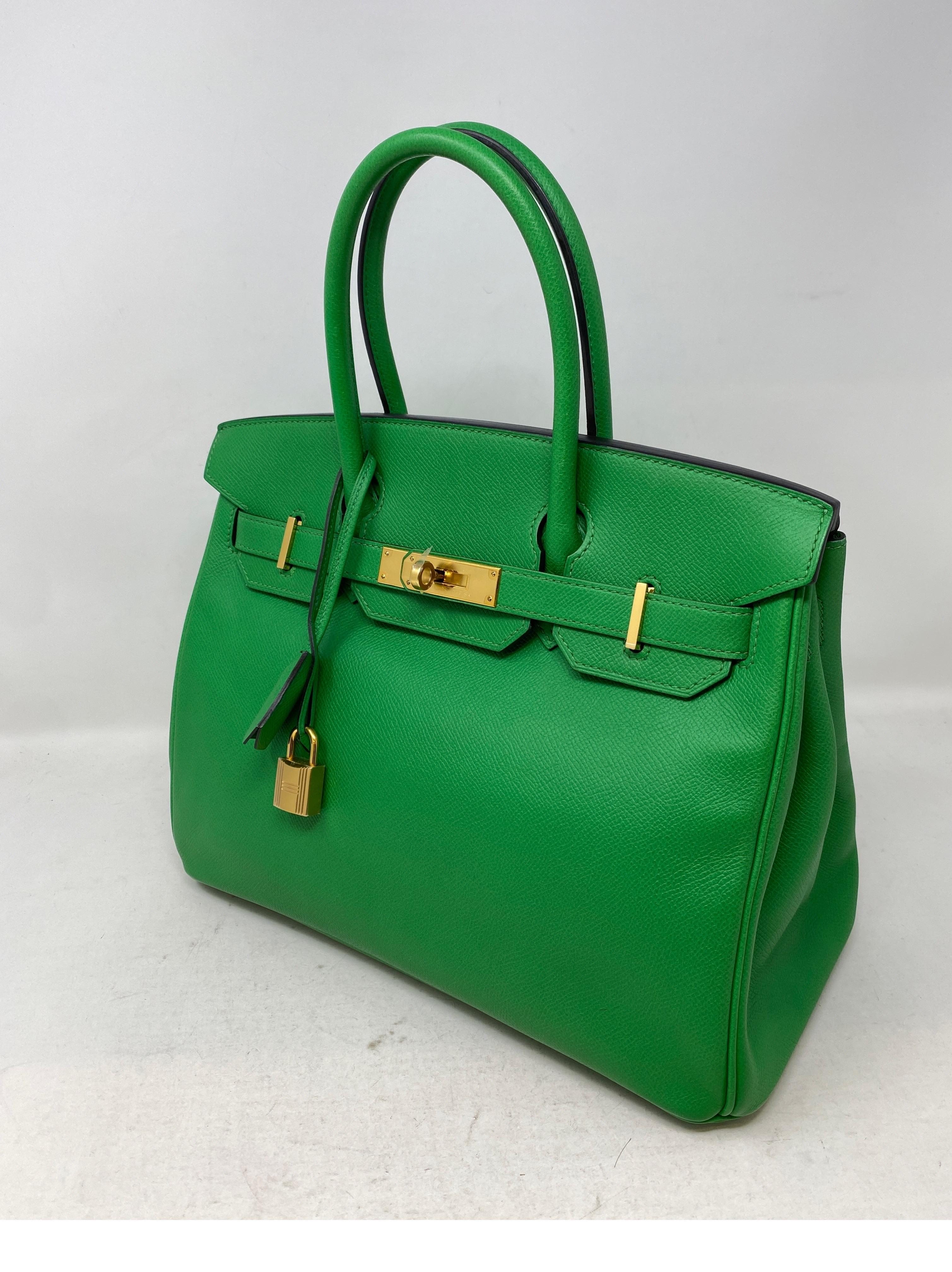 Hermes Birkin 30 Bamboo Bag  14