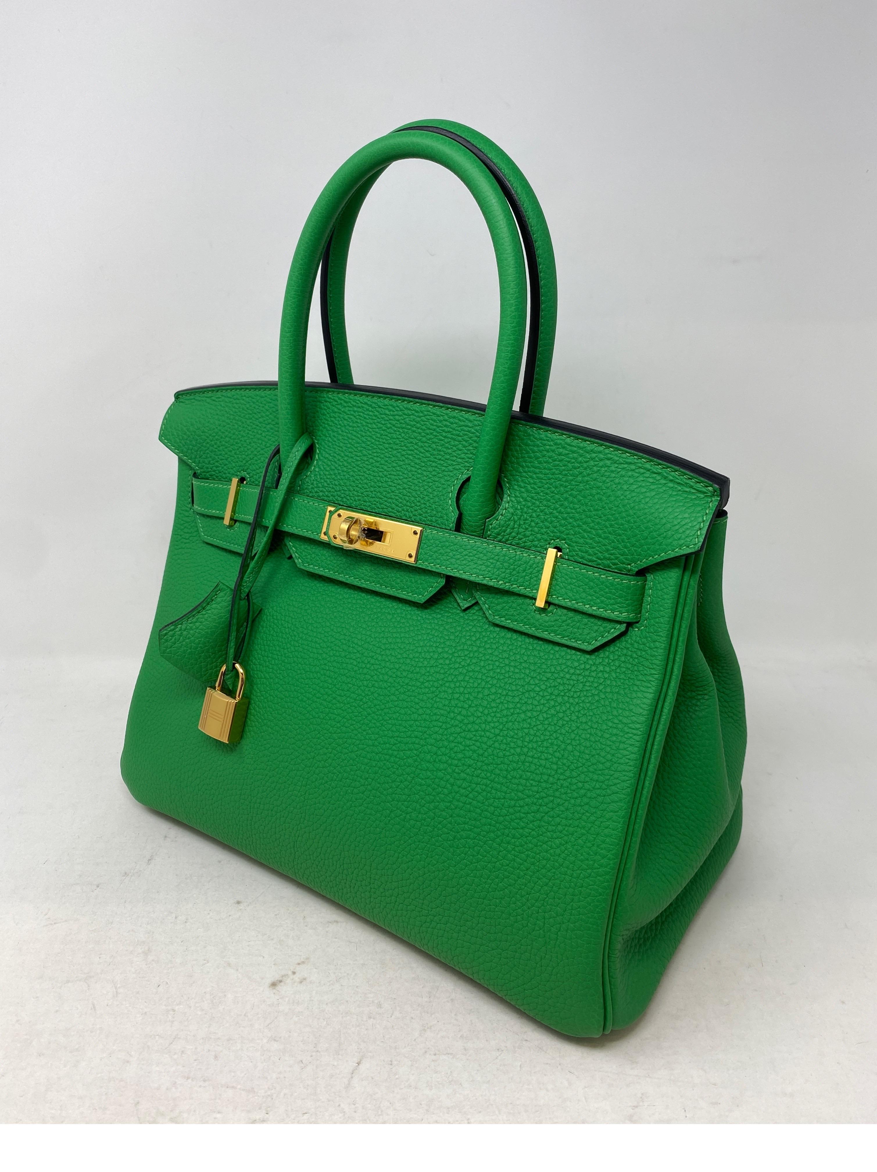 Hermes Birkin 30 Bamboo Bag 11