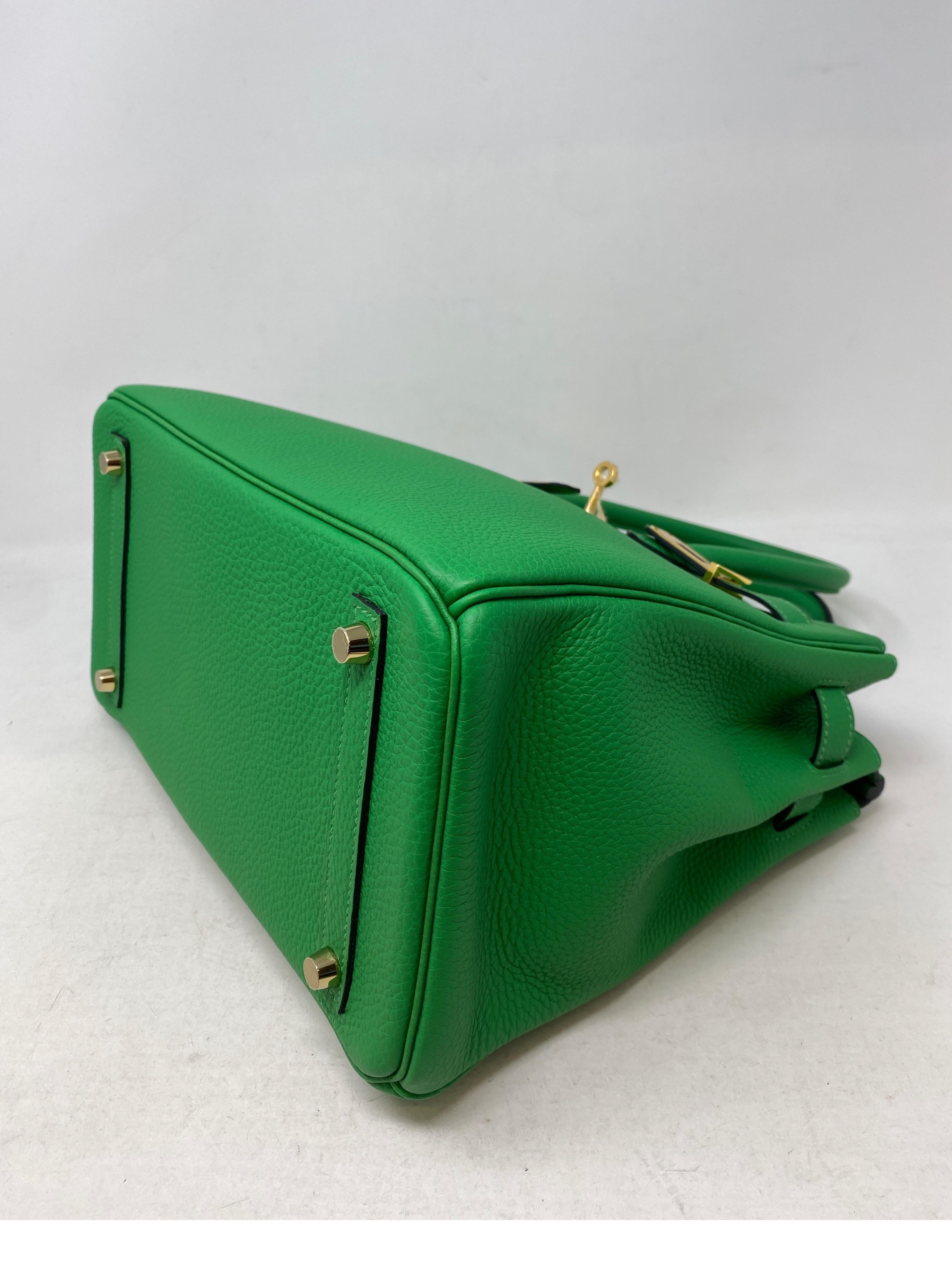 Hermes Birkin 30 Bamboo Bag In New Condition In Athens, GA