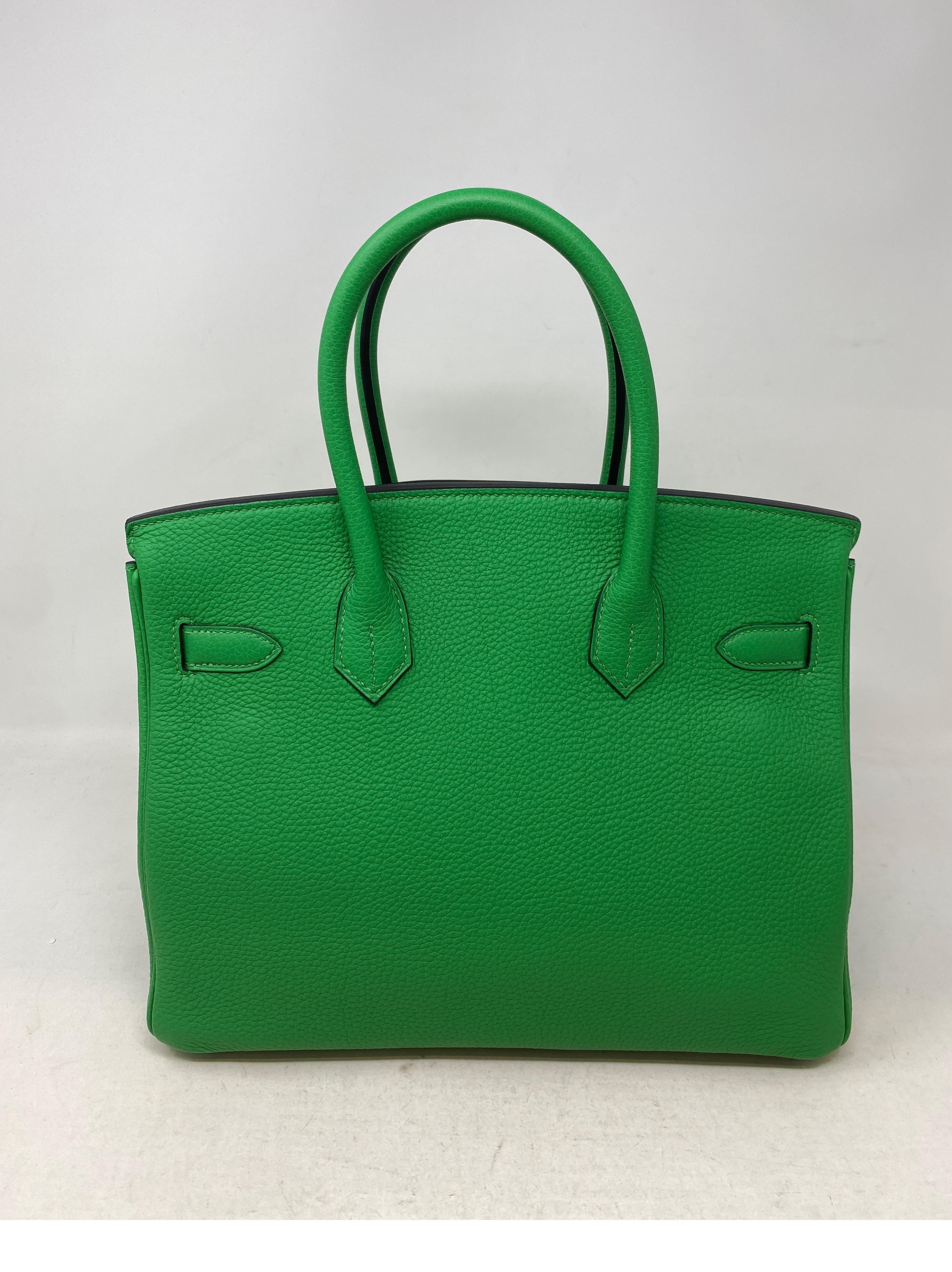Women's or Men's Hermes Birkin 30 Bamboo Bag