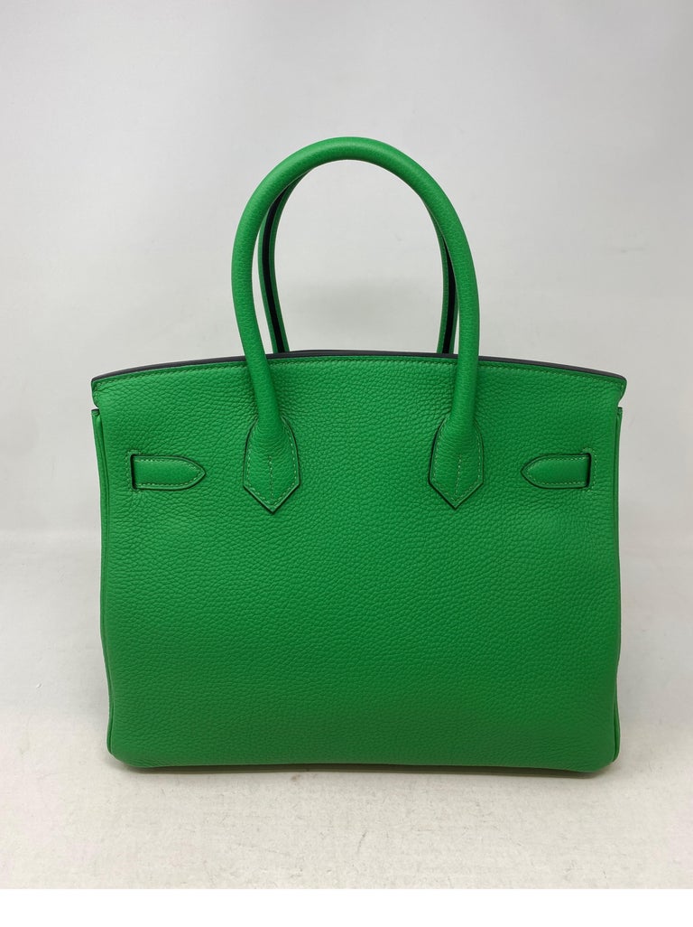 Hermes Birkin 30 Bamboo Bag at 1stDibs