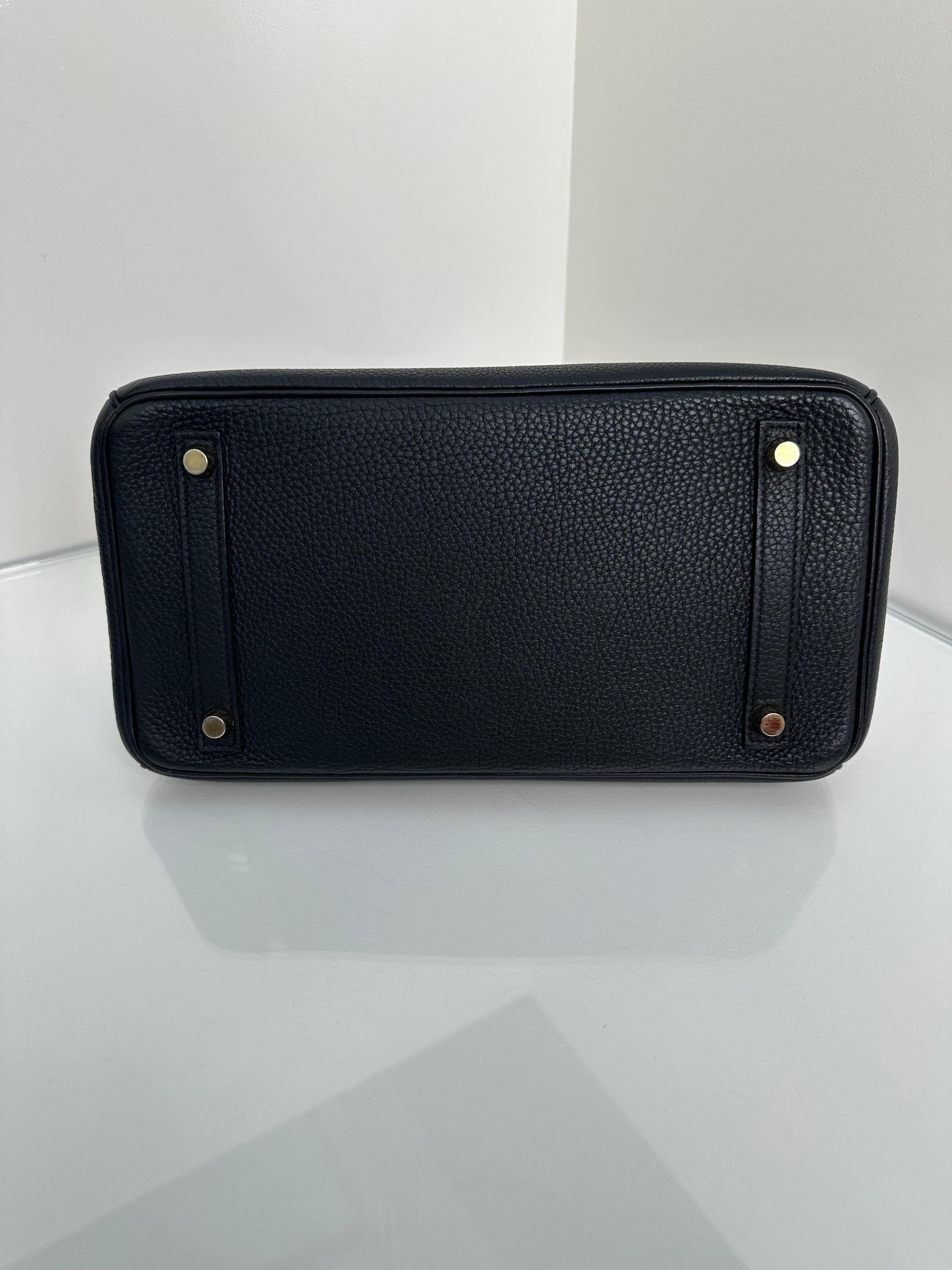 Sac Hermes Birkin 30 noir Unisexe en vente