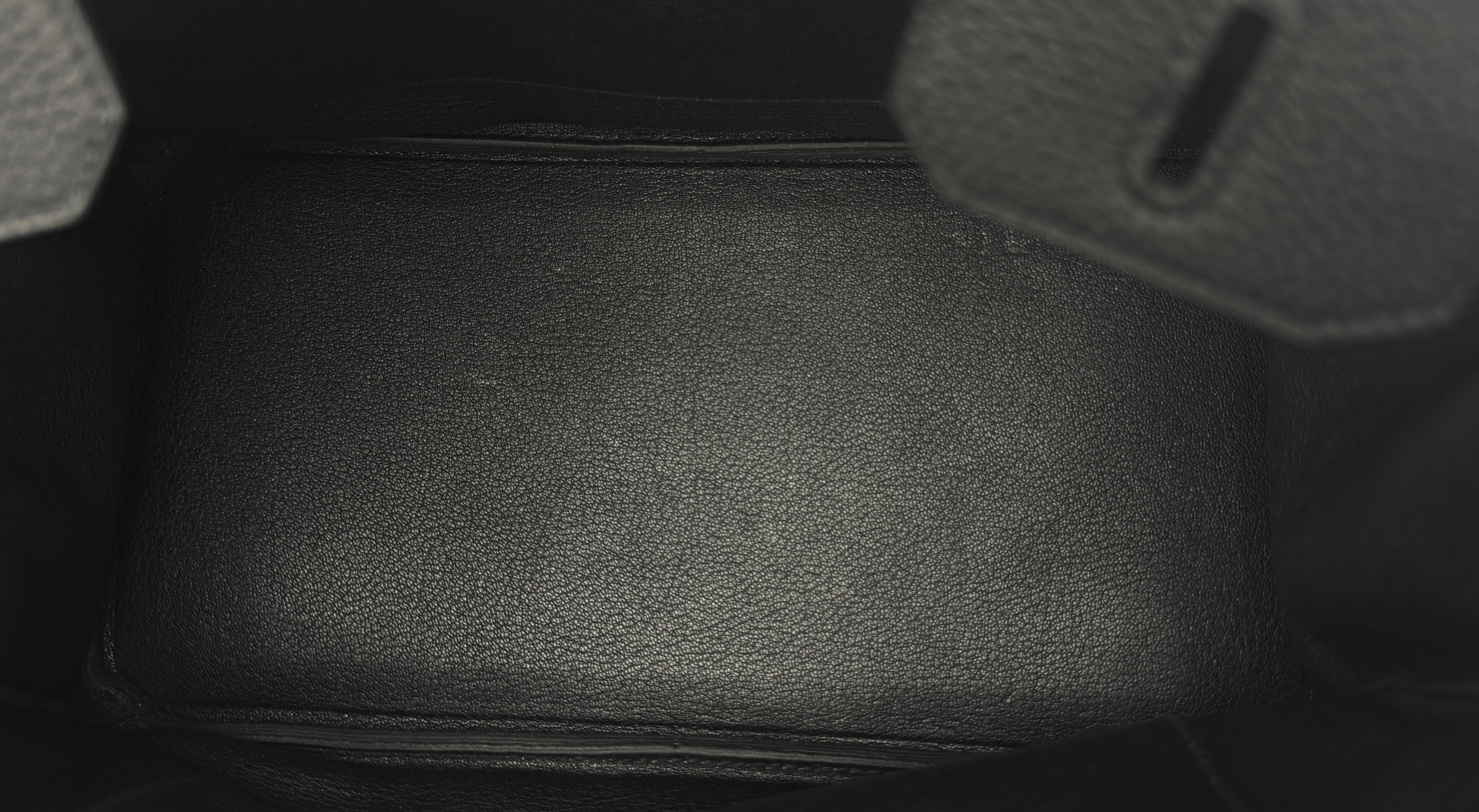 Hermes Birkin 30 Noir TogoCuir Palladium Quincaillerie 2022 1