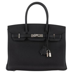 Hermès Birkin 30 Nero Togo Palladium