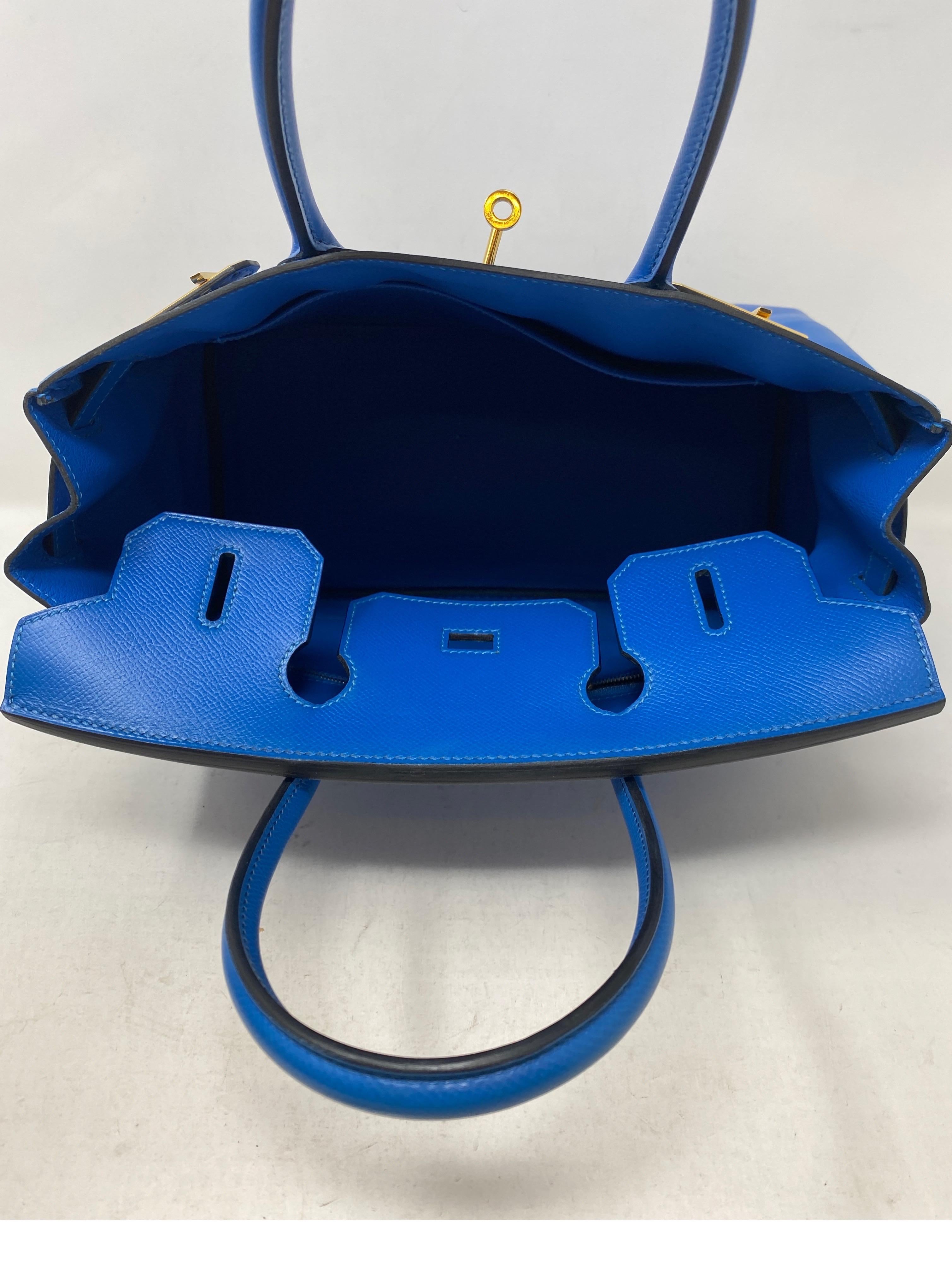 Hermes Birkin 30 Blue France 6