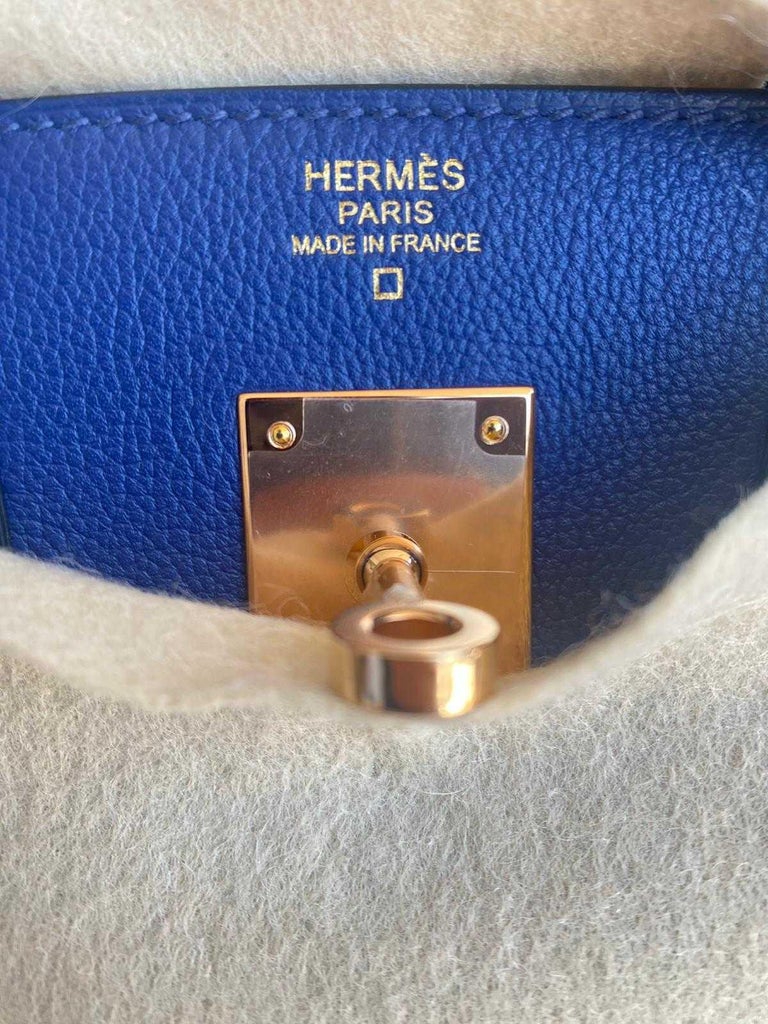 Hermès, Birkin 30 blue in taurillon novillo alligator at 1stDibs