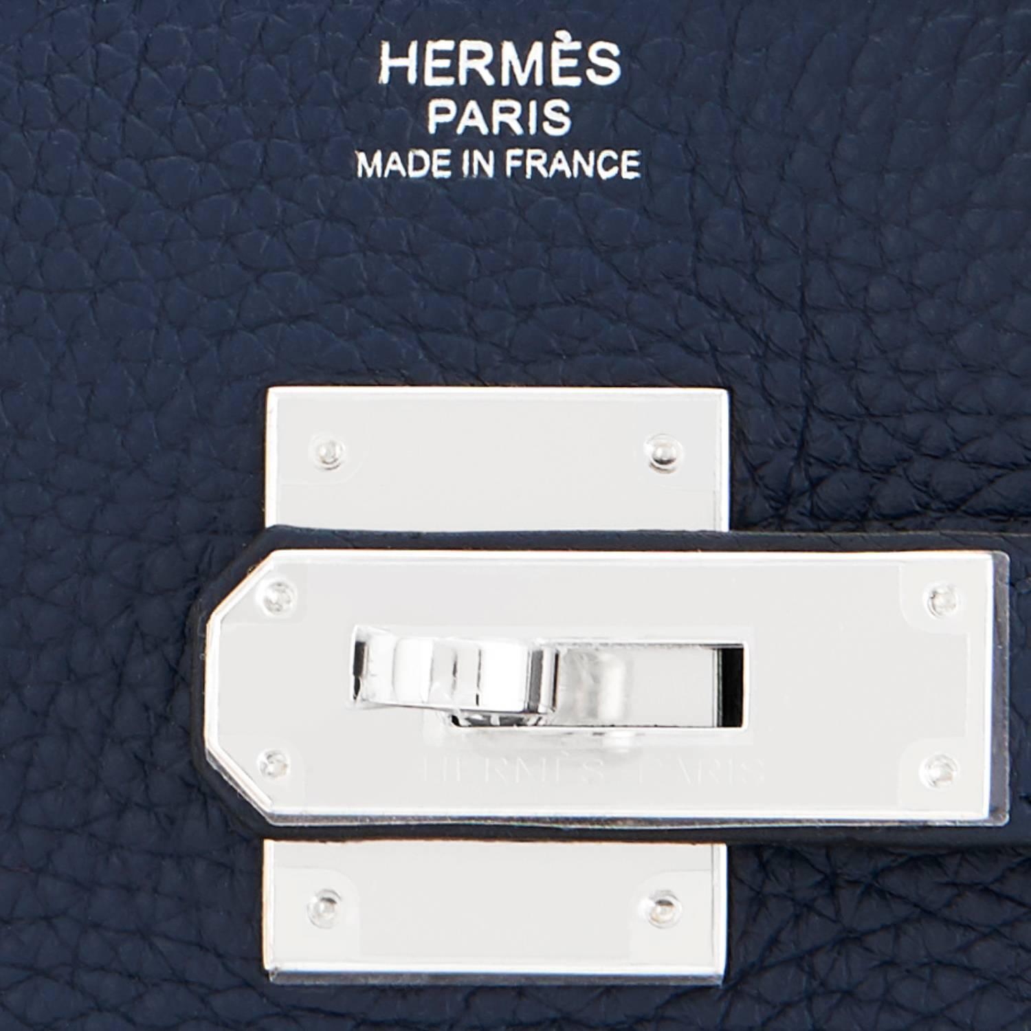 Hermes Birkin 30 Blue Nuit 