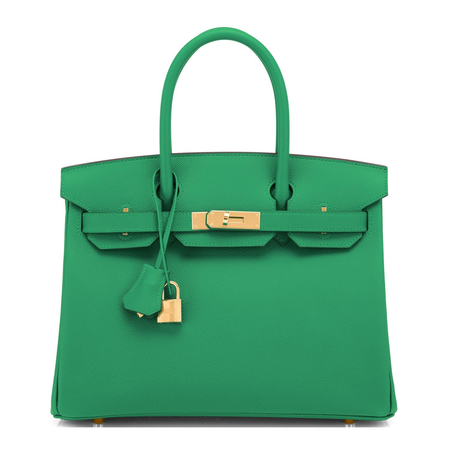 green birkin bag