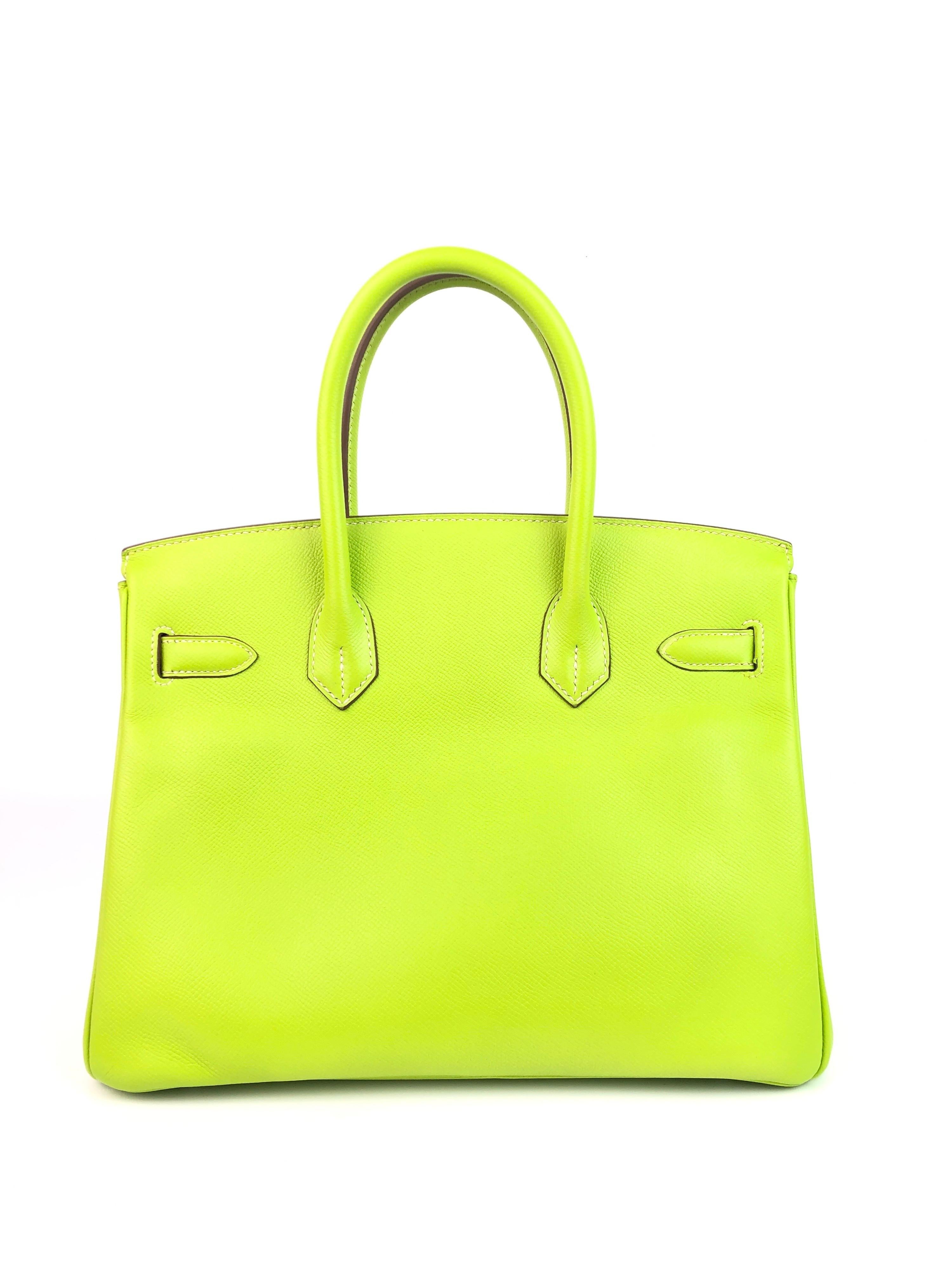 lime green birkin bag