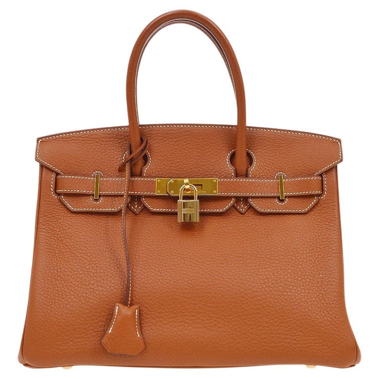 brown hermes bag