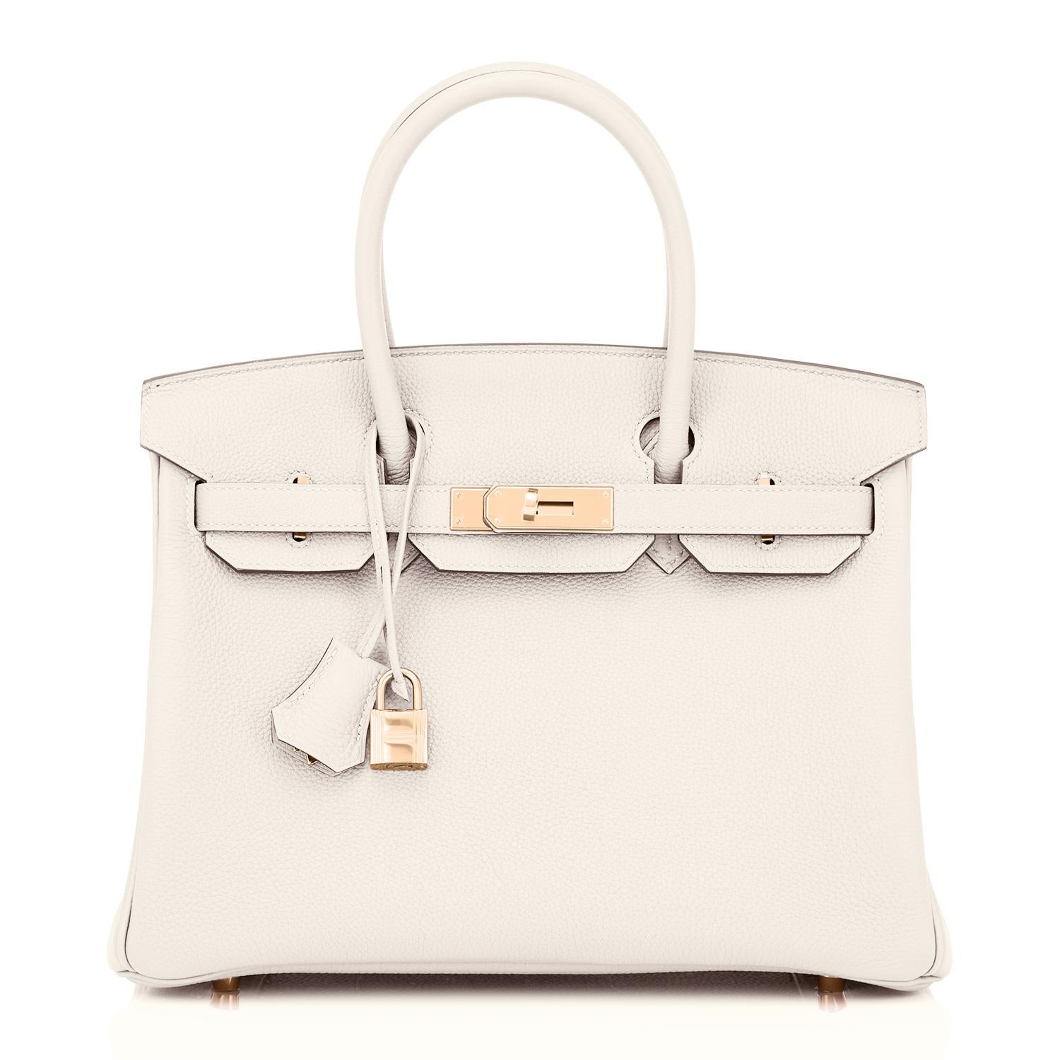 hermes birkin craie rose gold